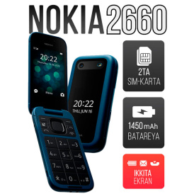 Кнопочный телефон Nokia 2660 Flip, Hongkong