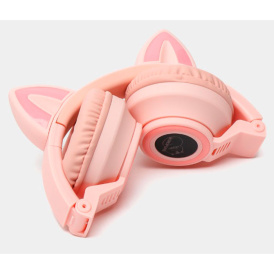 Беспроводные наушники Borofone BO18 Cat Ear с ушками