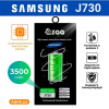 Аккумулятор для Samsung J730 Galaxy J7 (2017), 3,85 B, EB-BA720ABE, ZQQ, 3600 мАч