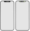 Стекло корпуса для iPhone 12 Pro Max, с OCA-пленкой, черное