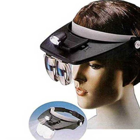 Лупа для крепления на голову со светодиодной подсветкой.