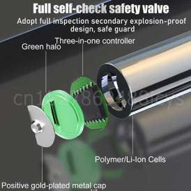 Аккумулятор перезаряжаемый Li Ion, C2, LR14, 5000mWh, 1.5V, USB Type-C.