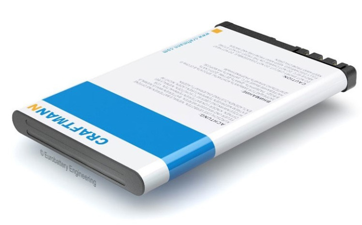 Аккумулятор Craftmann NOKIA BL-4J (C6)