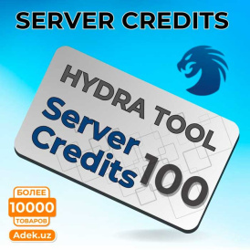 Серверные кредиты Hydra Tool - 100 кредитов