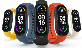 Смарт браслет Xiaomi Mi Band 6 (Глобальная версия, Русское Меню)