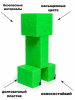 Крипер Minecraft, 3D фигурка, декоративная игрушка для геймеров