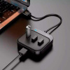 Адаптер переходник USB-HUB Hoco HB31 Easy 4 in 1