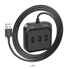 Hoco USB Хаб Hoco USB-HUB-HB31-USB to 4xUSB