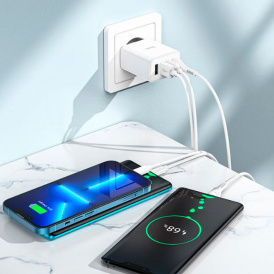 Зрядное устройсва HOCO C102A, QC3.0, 4-port