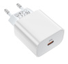 Зарядное устройство HOCO C76A Plus Speed source 20W PD 3.0 с кабелем Type-C to Lightning White