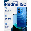 Смартфон Redmi 15C, 120 Hz, 4GB/128GB,  Android 15, синий