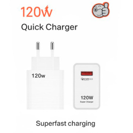 Блок питания 120W с технологией быстрой зарядки QC 5.0