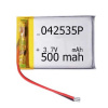 Аккумулятор универсальный Li-Ion 042535P, 500 mAh, 3.7V.