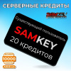 Серверные кредиты Samkey, 20 
