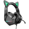 Детские наушнику с ушками BOROFONE BO106 Cute cat, Elf Cat