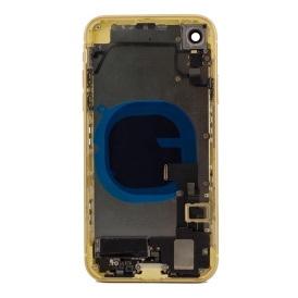Корпус для iphone XR в сборе со шлейфами, сим-слот, жёлтый, Yellow