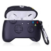 Чехол для наушников AirPods джойстик геймпад черный.