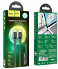 Кабель USB TYPE-C - TYPE-C HOCO X14 60W черный (1м)