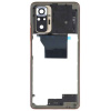 Корпус для NOTE 10 PRO со средн. часть бронза, черное.