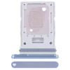 Держатель SIM-карты Samsung A556 Galaxy A55 5G, С разъемом на карту памяти, Голубой