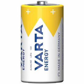 Батарейки алкалиновые VARTA LONGLIFE ENERGY LR20 D  2 шт, BAT-VART-LONGENERD