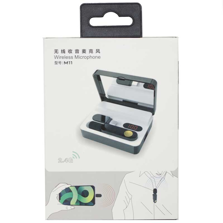 Беспроводной микрофон петличный M11 для TYPE-C interface