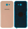 Задняя панель корпуса для Samsung A720F Galaxy A7 (2017), розовая.
