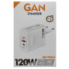 Зарядное устройство GAN 120W USB 3.0, USB Type-C. ADC-PKG013.