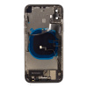 Корпус для iPhone X в сборе со шлейфами, сим-слот, чёрный, Black