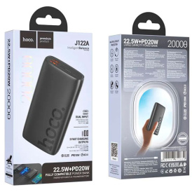 Внешний аккумулятор Hoco J122A Respect 22.5W+PD20W 20000 мАч
