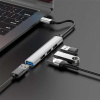 Adapter Hoco HB26 Type-C hub 4-в-1 USB3.0+USB2