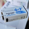 Аккумуляторные перезаряжаемые батарейки GooP HR9V, Li-Ion, 9V, 500mAh, крона.