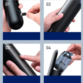 Пылесос Baseus A1 VCAQ010002, 4000 Па​​, 30 Вт