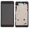 Дисплей для Nokia Lumia 535 RM-1090 с тачскрином черный ориг с разбора.