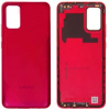 Задняя панель корпуса для Samsung A025F/DS Galaxy A02s, красная.