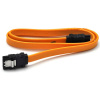 Кабель SATA 3.0 с защёлками оранжевый.