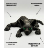 Фигурка кошки подвижная 3D — антистресс игрушка, 24 см черный