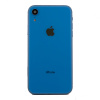 Корпус для iphone XR в сборе со шлейфами, сим-слот, синий