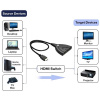 Переключатель HDMI 3 x 1 свитчер HDMI 1.4 Full hd switch.