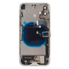 Корпус для iphone X в сборе со шлейфами, сим-слот, белый, White