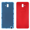 Задняя крышка Samsung J610, J610F Galaxy J6 Plus 2018, красная.