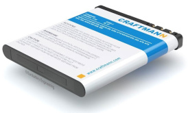 Аккумулятор Craftmann NOKIA BL-5F (N93I) 1000MAH