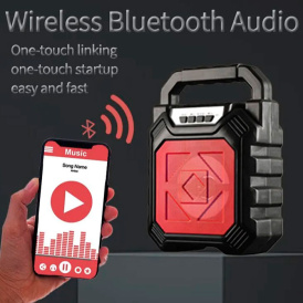 Колонка Danker Bluetooth сабвуфер LED, AUX, microCD, USB, FM с микрофоном