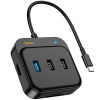 USB Hub адаптер Hoco HB-38, 7в1, Type-C 