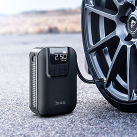 Интеллектуальный воздушный насос Hoco S53 Breeze,  2500mAh, ≤3.5бар