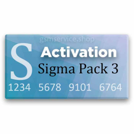 Активация Pack 3 для Sigma