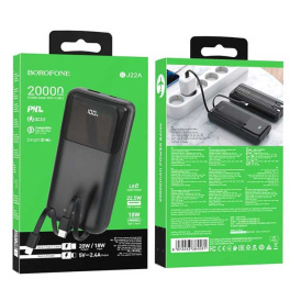 Power bank BOROFONE BJ22A 20000mAh.