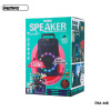 Колонка Bluetooth REMAX RB-M6, LED, AUX, microCD, USB, FM, Черный