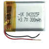 Аккумулятор универсальный 042025P, 300 mAh 3.7 V.