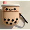 Чехол для наушников Air Pods, Boba Bubble Milk Tea.